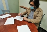 15-05 - Signatura de l'acord amb Dr. August Corominas